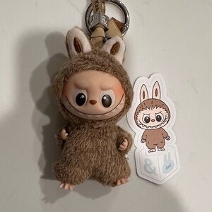 Official popmart pin for love labubu